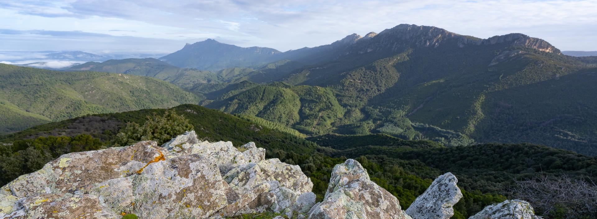 Panorama dal sentiero B-444