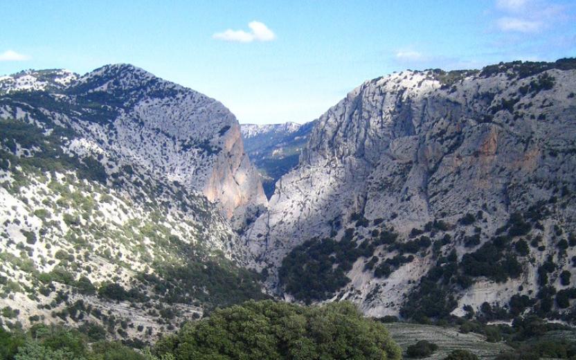 Dorgali, gola di Gorroppu