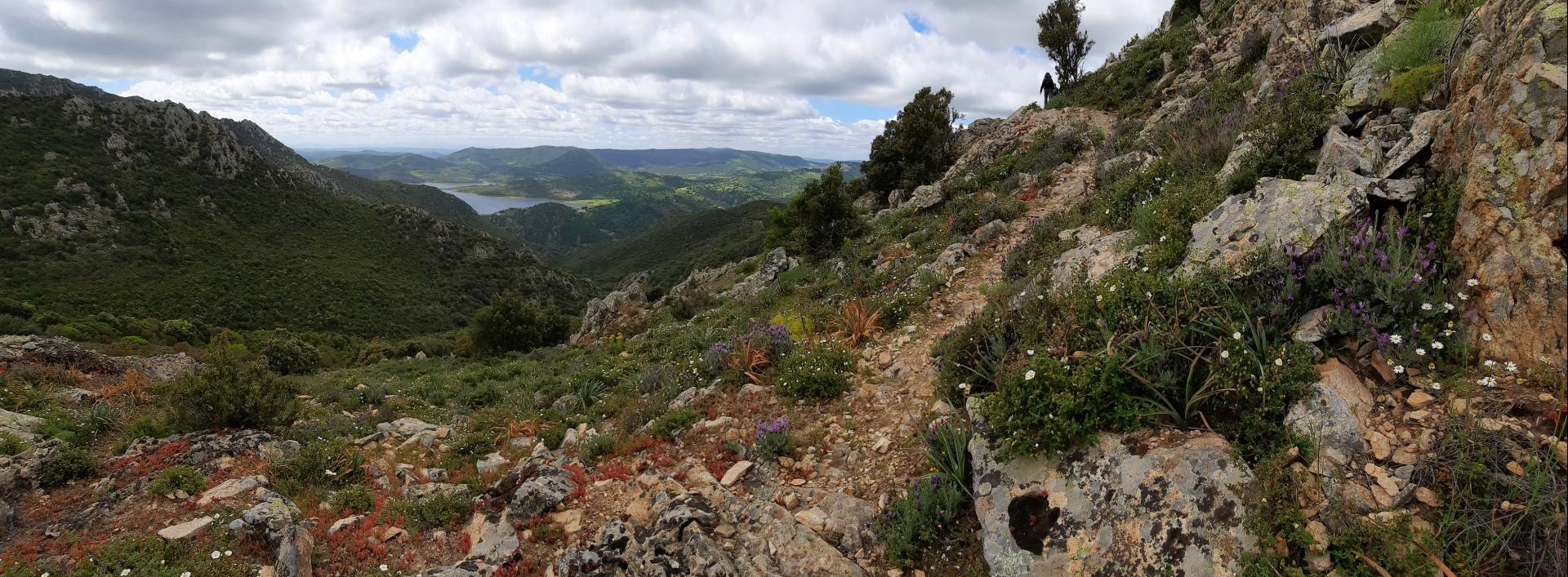 Sentiero G 302 - Passaggio su roccia - serra e chelos