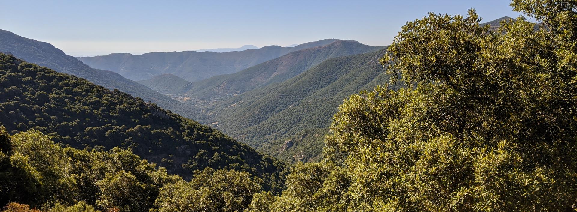 Genna Farraceus, panorama, Linas, Villacidro-Gonnosfanadiga