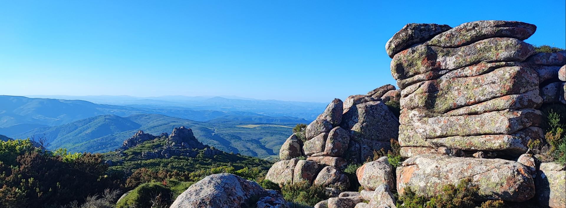 Lungo il sentiero C 400A - Monte Genis, Villasalto