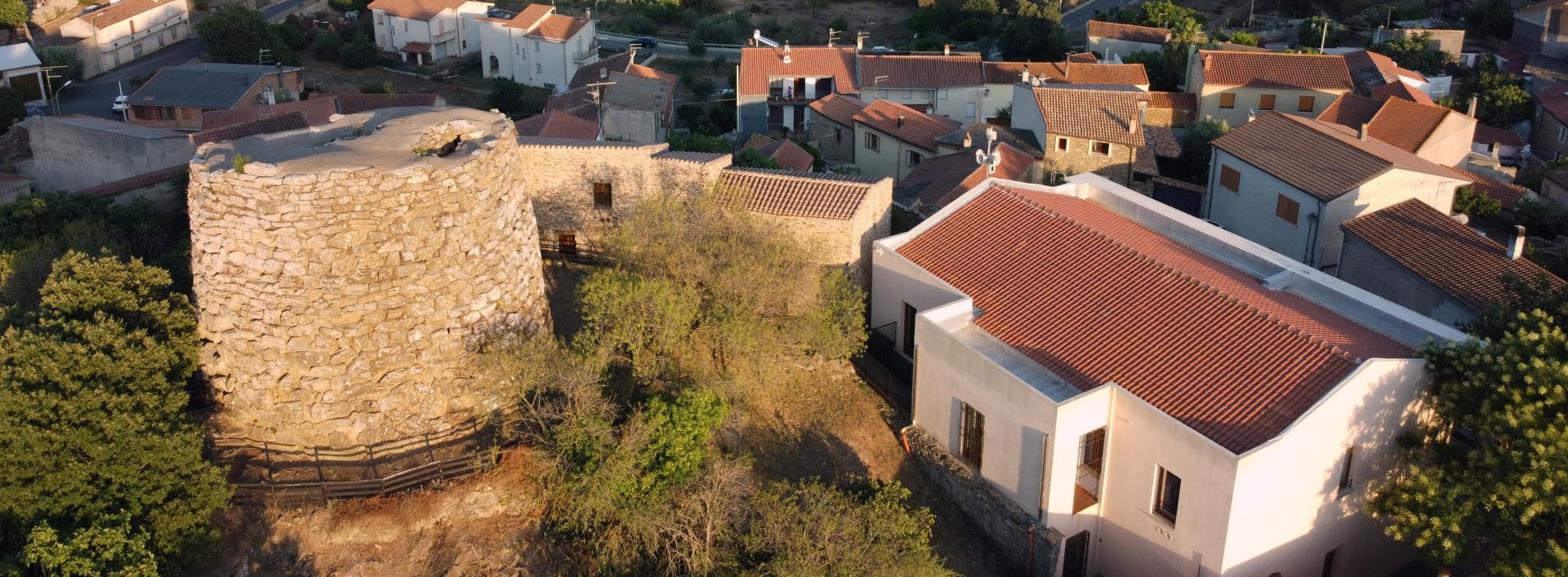 Foto panoramica nuraghe Armungia