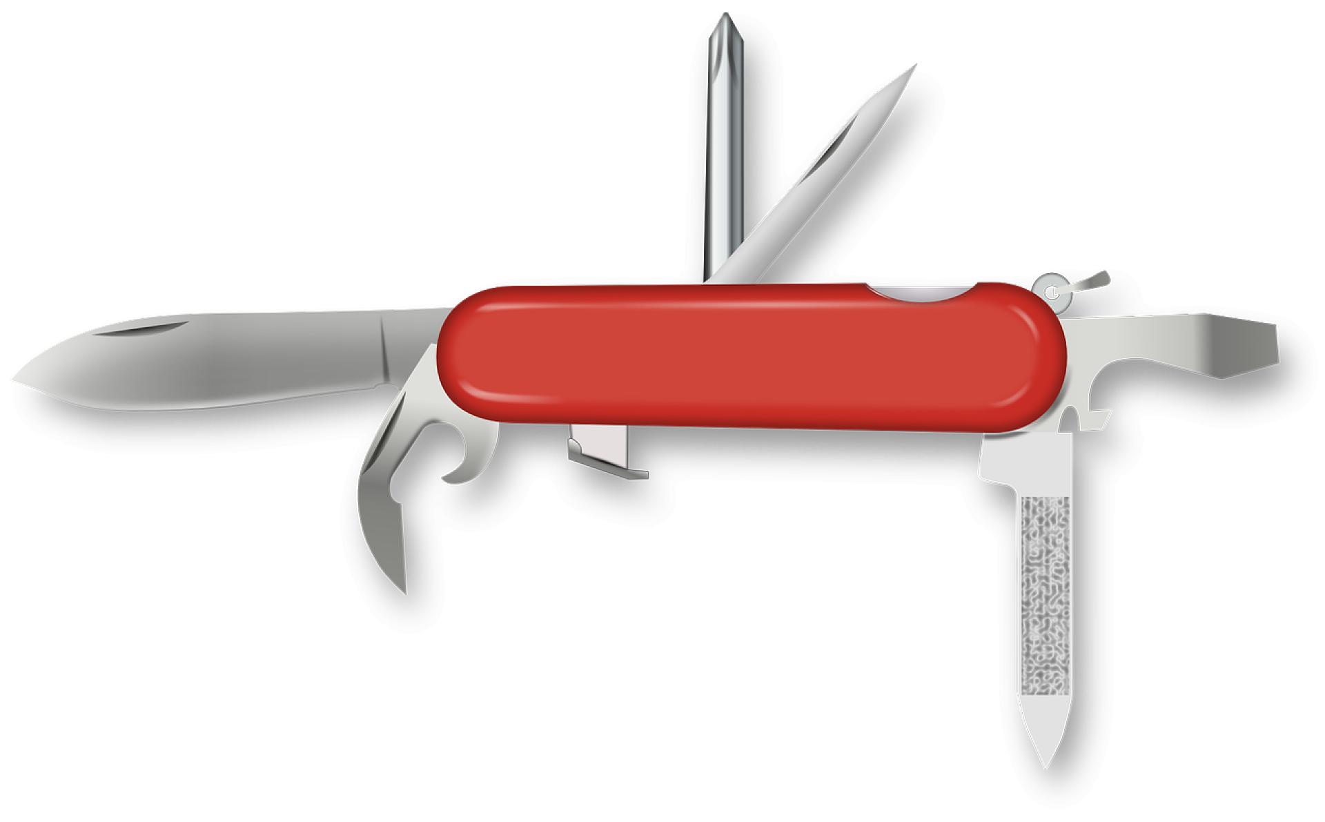 Utile e versatile: il coltellino svizzero!